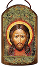 Icon Of The Holy Face Wooden Ornament