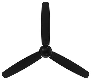 Blitzen Indoor/Outdoor 3-Blade Smart Ceiling Fan, Matte Black, Without Light
