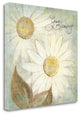 "Daisy Do IV - Give Blessings" By Chris Paschke, Giclee on Gallery Wrap Canvas