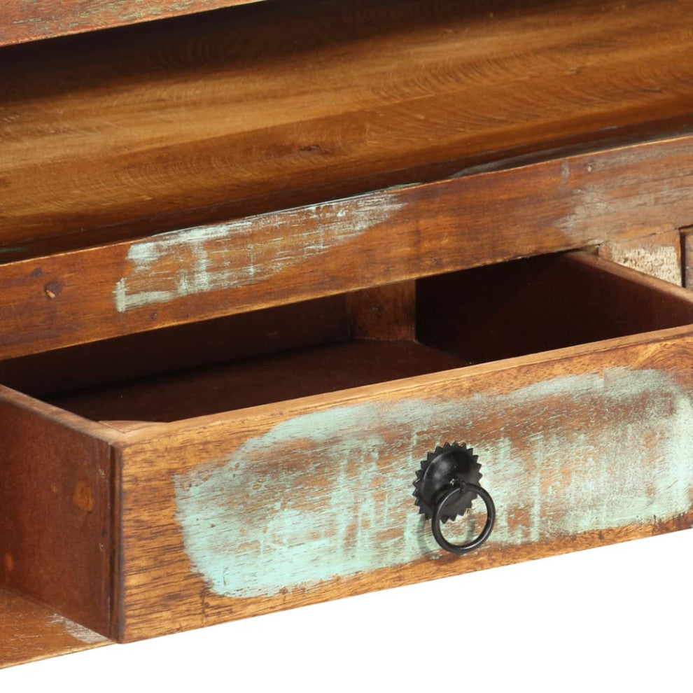 vidaXL TV Stand TV Console Sideboard TV Unit Multicolor Solid Reclaimed Wood