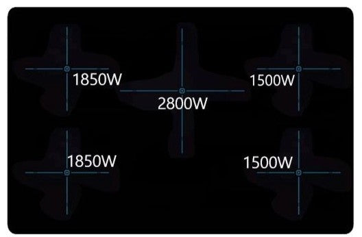 Smeg 36'' Induction Cooktop