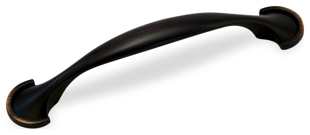 Mascot Hardware 3'' CTC Oil Rubbed Bronze Arch Drawer Pull - Pack of 10