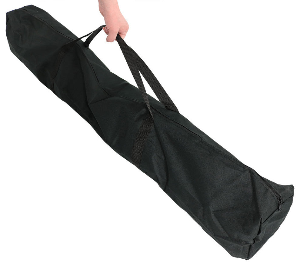 Sunnydaze Space-Saving Brazilian Hammock Stand With Carrying Case, Black