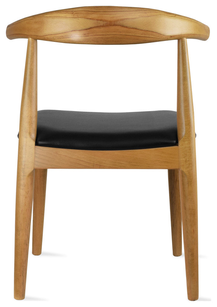 Modern Wooden Dining Chair, Walnut
