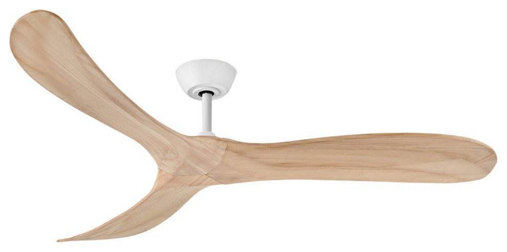 Hinkley Swell 60" Indoor/Outdoor Ceiling Fan, Matte White