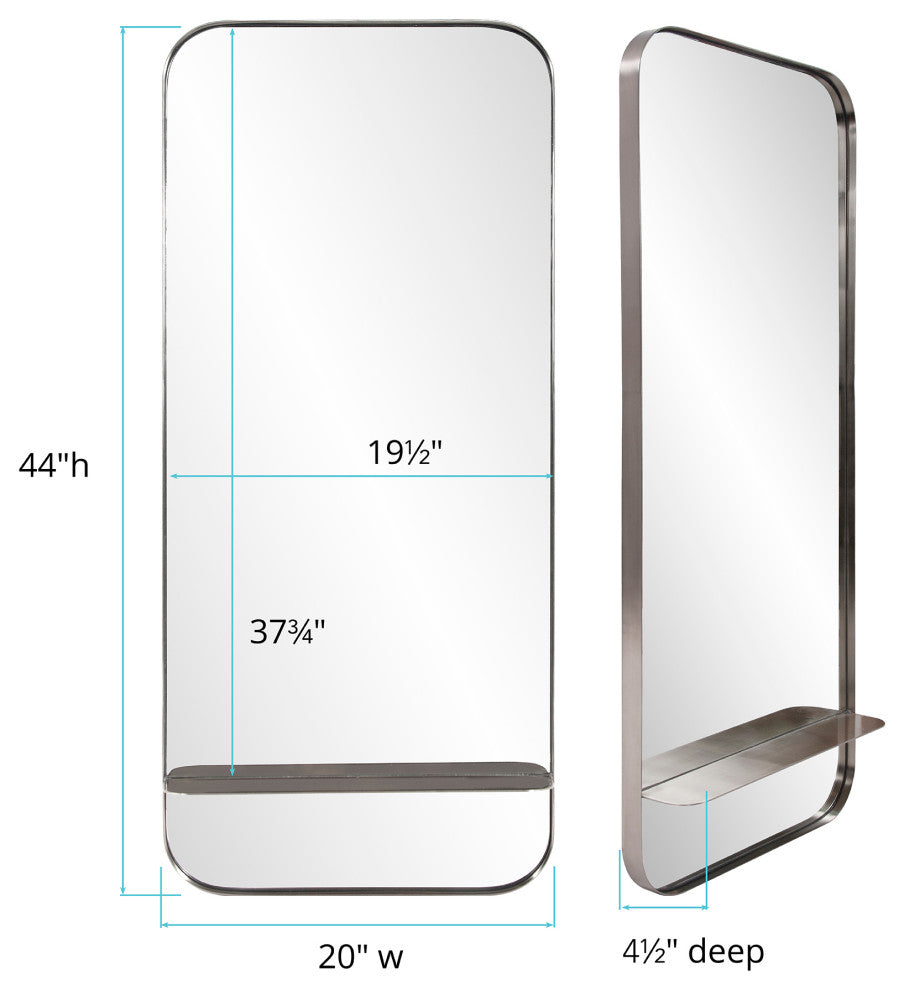 Gavan Mirror with Shelf