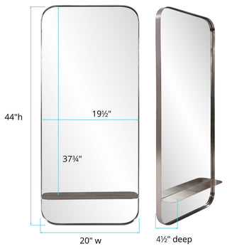 Gavan Mirror with Shelf