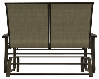 Belle Isle Sling 2-Seat Glider, Elevation Stone/Beachwood