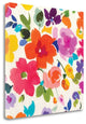 "Bright Florals II" By Wild Apple Portfolio, Giclee Print on Gallery Wrap Canvas