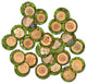 Flagship Carpets VA1003-S24FS 16" Set Of 24 Counting Seating Stumps Stow Rug