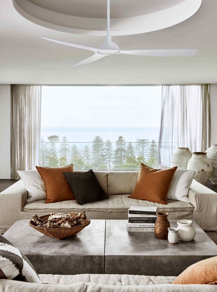 Lucci Air Moto 52" Ceiling Fan, White