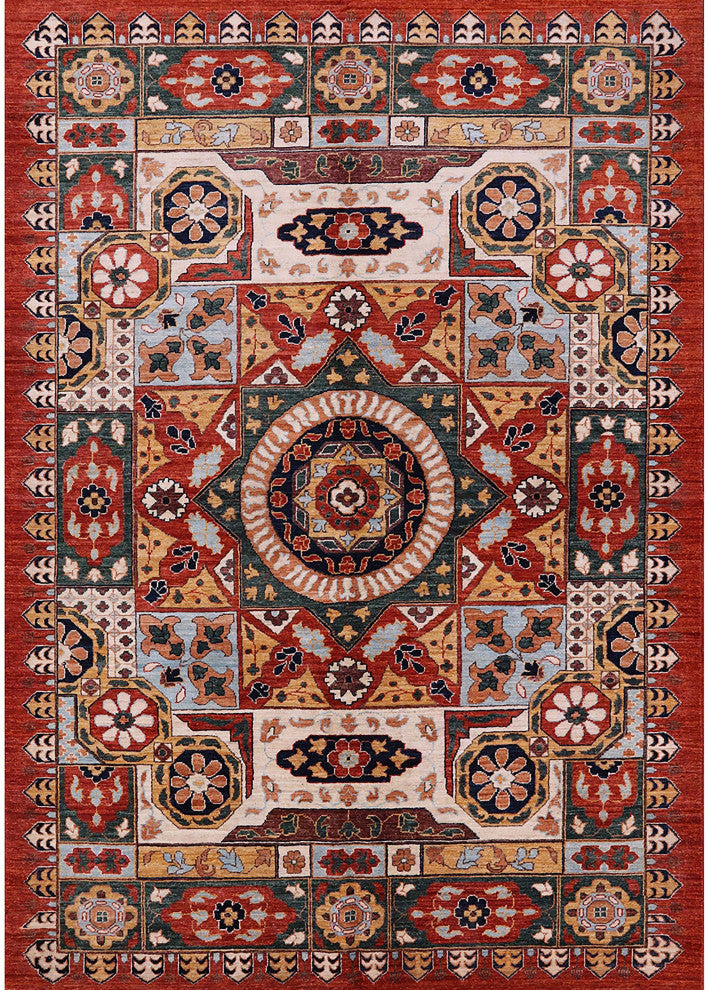 Ahgly Company Indoor Rectangle Mid-Century Modern Area Rugs, 3' x 5'