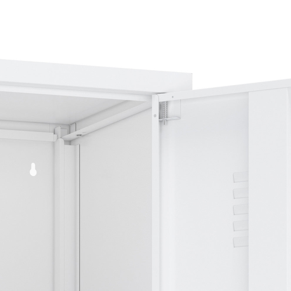 Manhattan Comfort Naomi 15" Single Locker Storage Cabinet