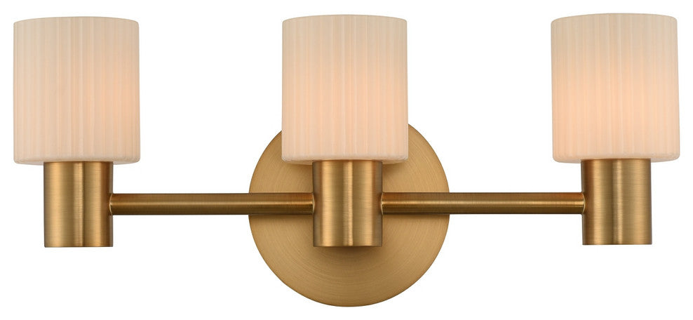 Harlowe 19x8" 3-Light Transitional Wall-Light by Kalco