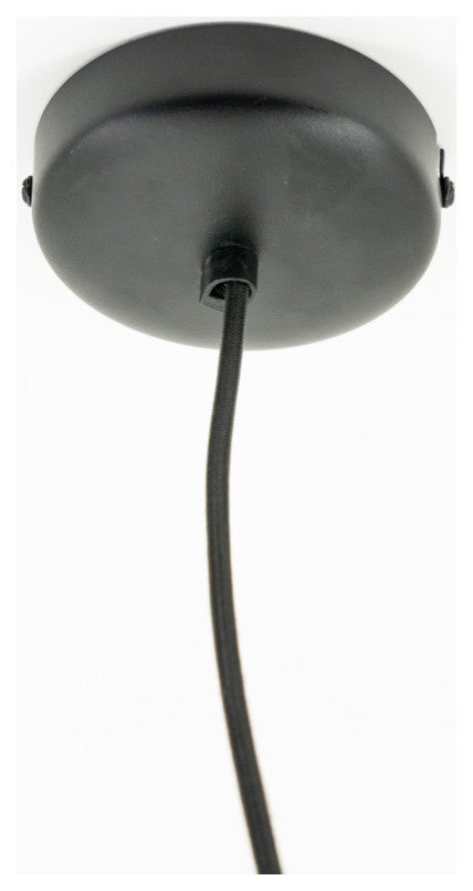 Paper Mache Pendant Lamp L, By-Boo Sana, Gray