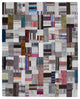 Rug N Carpet - Handmade Anatolian 8' 0'' x 10' 0'' Rustic Patchwork Kilim Rug