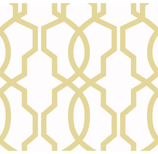 Hourglass Trellis Wallpaper