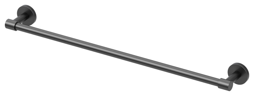 Reveal Towel Bar, Matte Black, 24", Single