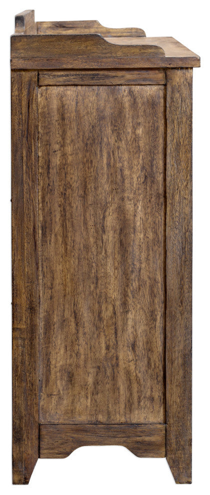 Side view of the cabinet on white background; full product visible.