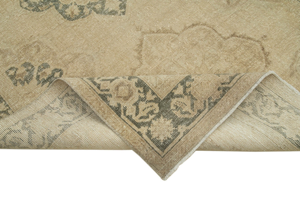 Rug N Carpet - Hand-knotted Anatolian 4' 8" x 13' 0" Rustic Runner Rug