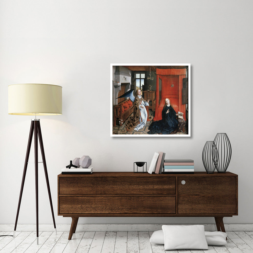 "Annunciation 2" Digital Paper Print by Rogier van der Weyden, 38"x35"