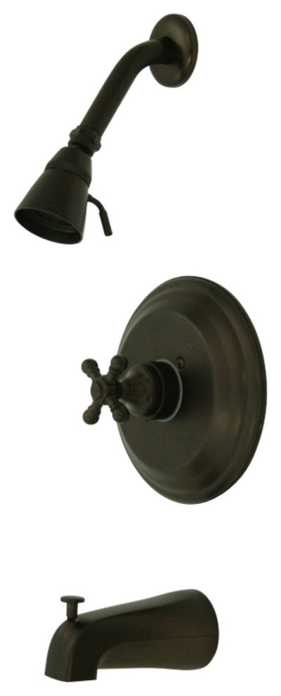 Kingston Brass Tub and Shower Faucet, Oil Rubbed Bronze