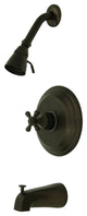 Kingston Brass Tub and Shower Faucet, Oil Rubbed Bronze
