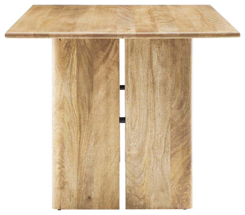 Amistad 60" Wood Dining Table - Oak