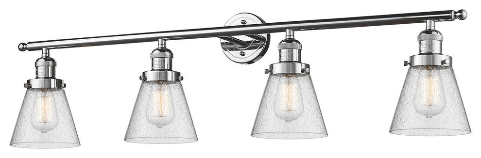 Innovations Lighting 215-Pc-G64-Led 4 Light Dimmable Led Bathroom Fixture