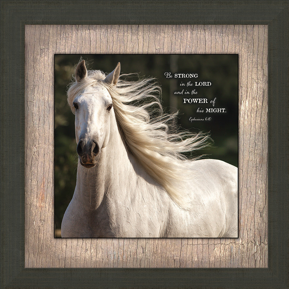 Be Strong Framed Wall Art
