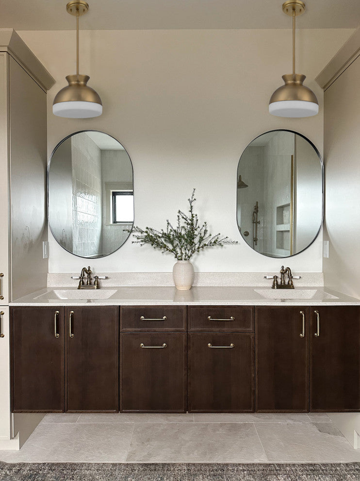 Crystorama Lighting Group GID-4005 Gidget 10"W Pendant - Vibrant Gold