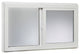 32x18 Vinyl Left, Hand Sliding Window with Dual Pane Insulated Glass