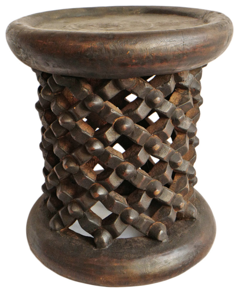 Consigned Small Bamileke Stool