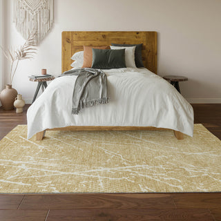 Premium Machine Washable Mayfield AMF628 Beige 5' x 7'6" Rug