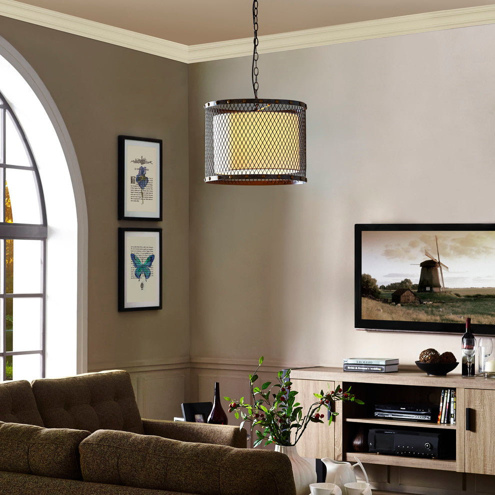 Modern Urban Contemporary Chandelier Light, Silver Steel