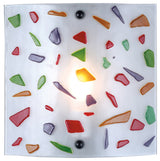 11"W Metro Fusion Bam Bam Wall Sconce