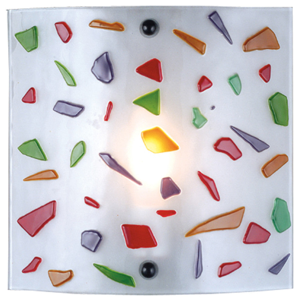11"W Metro Fusion Bam Bam Wall Sconce