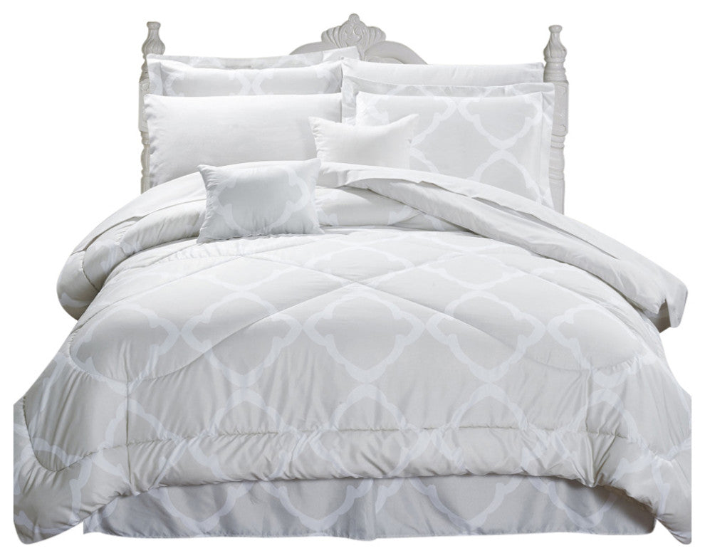 Kathy Ireland 10pc Bed in a Bag Comforter Set, Kara, King