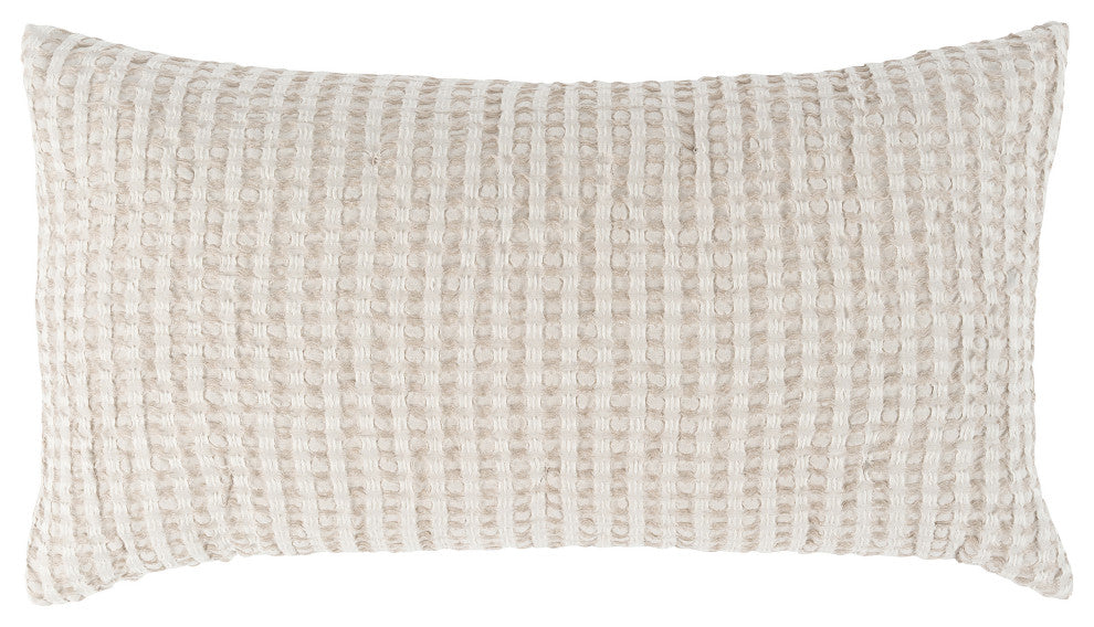 Claire Linen Shams by Kosas Home, Natural, King Sham