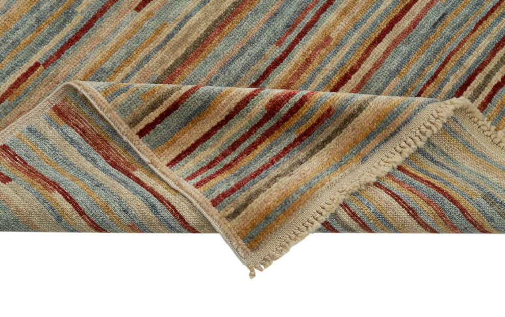 Rug N Carpet - Handwoven Oriental 2' 9" x 9' 3" Runner Oushak Area Rug