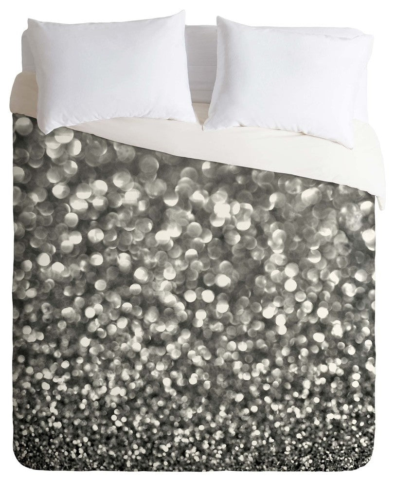 Deny Designs Lisa Argyropoulos Steely Grays Duvet Cover - Lightweight