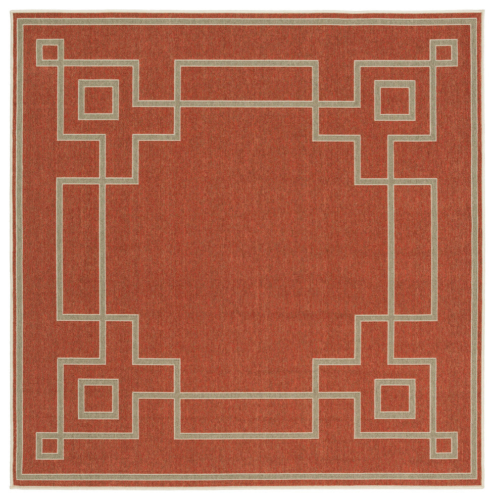 Alfresco Area Rug, 8'9" Square