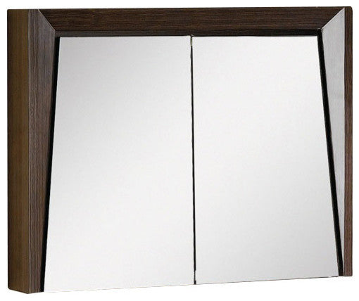 Fine Fixtures Imperial II Medicine Cabinet, Ebony Wave, 36"
