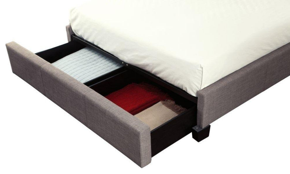 Modus Geneva Cal King Adona Storage Bed, Dolphin