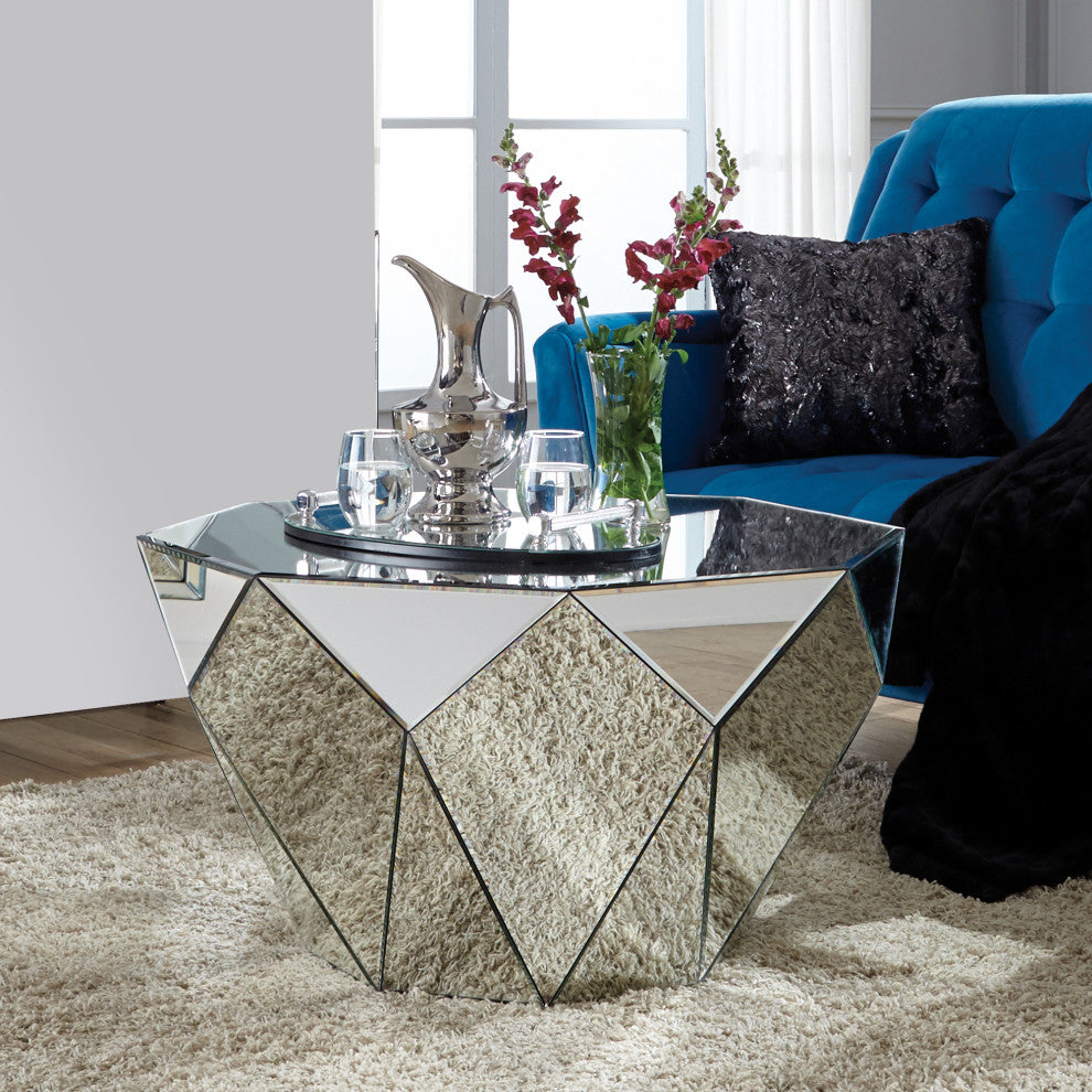Howard Elliott Faceted Accent Table