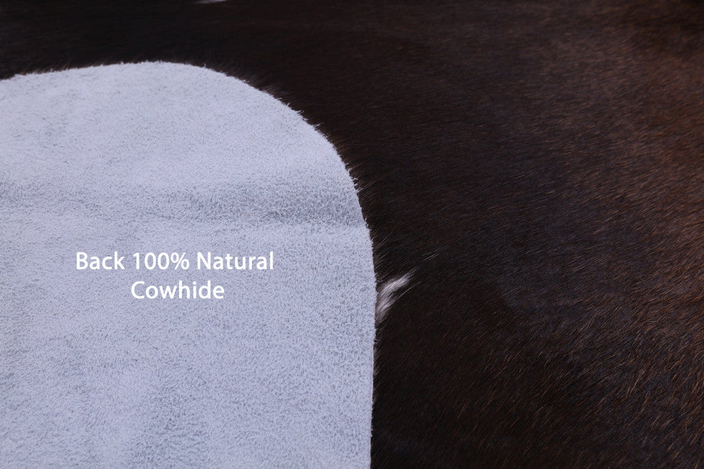 6' 10" X 6' 4" Natural Cowhide Rug C2380
