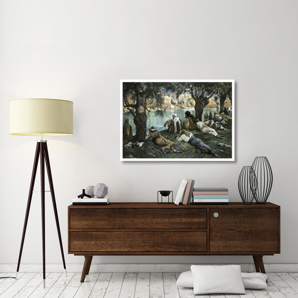 "By The Waters of Babylon" Digital Paper Print by James Tissot, 46"x33"