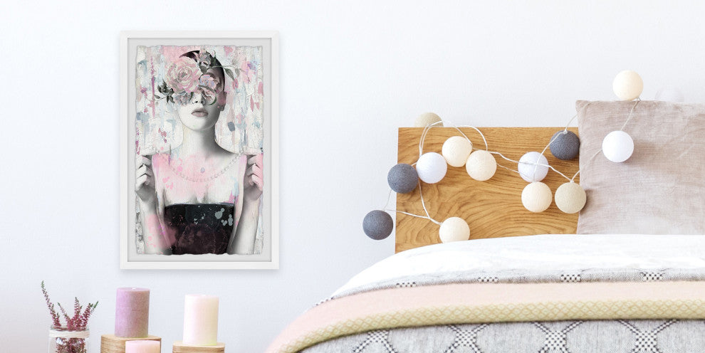 "Luxe and Lavish" Framed Painting Print, 24"x36"