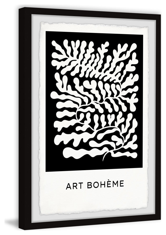 "Fern Collage" Framed Painting Print, 8x12