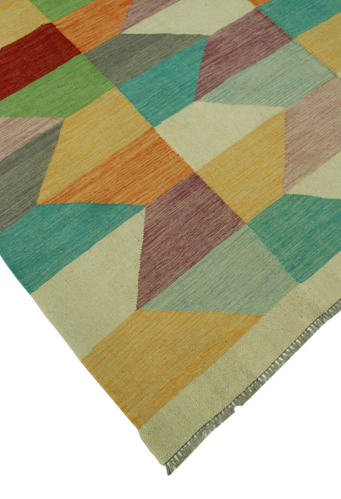 Winchester Kilim Kamilla Red/Gray Rug, 8'2x11'5